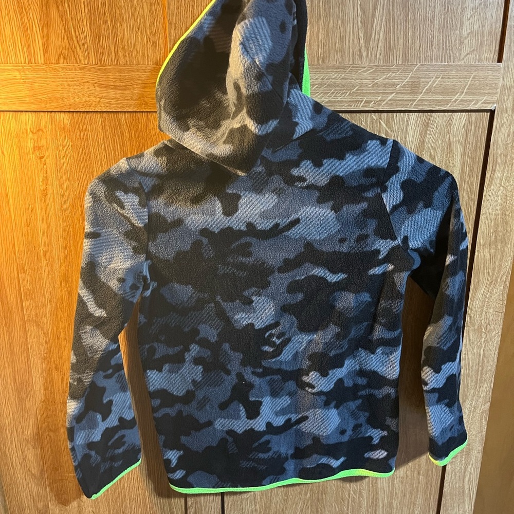 Jumping Beans Camouflage Hoodie with Neon Highlights - Picture 3 of 3